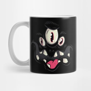 Halloween Monster Face Shirt Mug